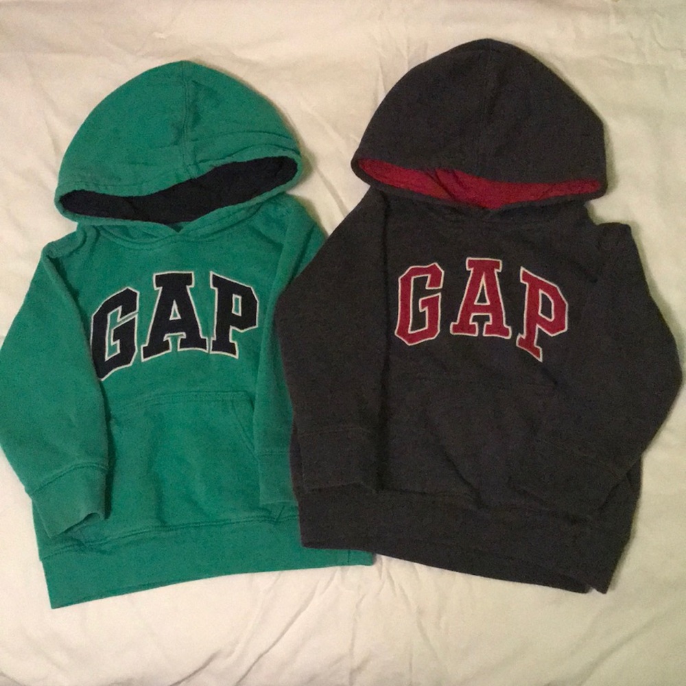 Two 3T Baby Gap sweatshirts
